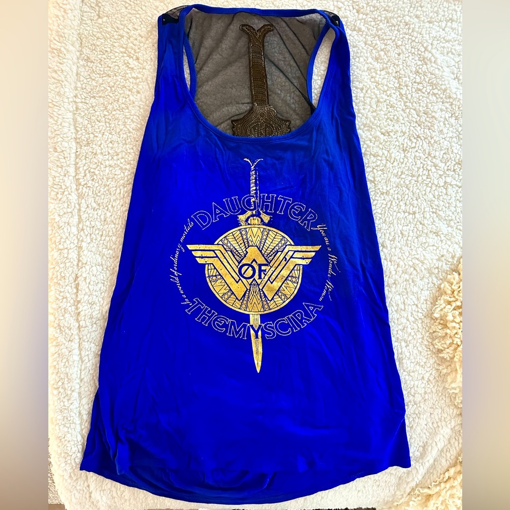 Her Universe Dc Comics Wonder Woman Daughter of Themyscira Sword Tank Top